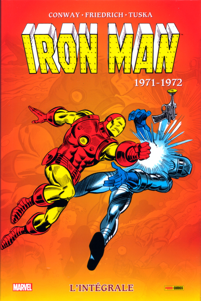 Couverture de l'album Iron Man - L'Intégrale Tome 7 1971-1972