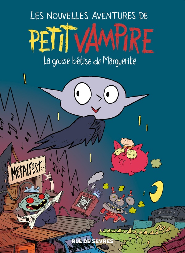 Couverture de l'album Les nouvelles aventures de Petit Vampire 1 La grosse bêtise de Marguerite