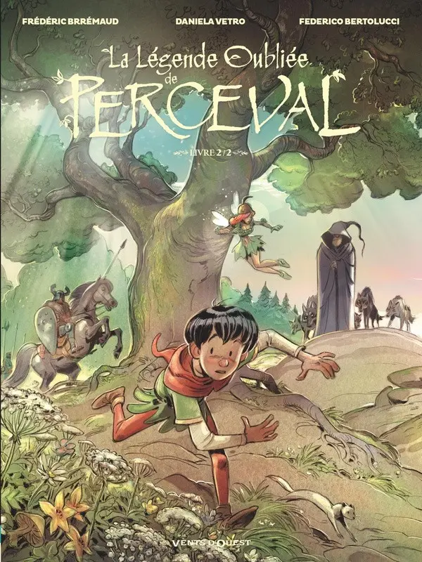 Couverture de l'album La légende oubliée de Perceval Livre 2/2