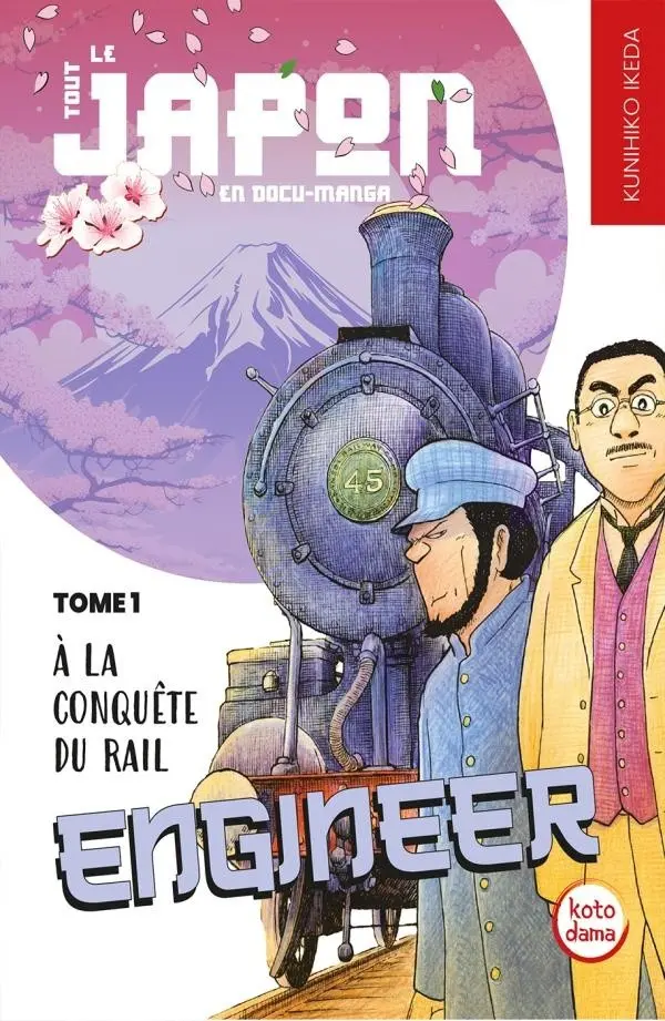 Couverture de l'album Engineer - A la conquête du rail Tome 1