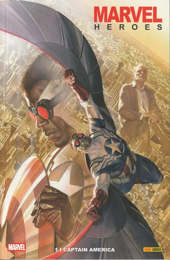 Couverture de l'album Marvel Heroes Tome 1 Captain America