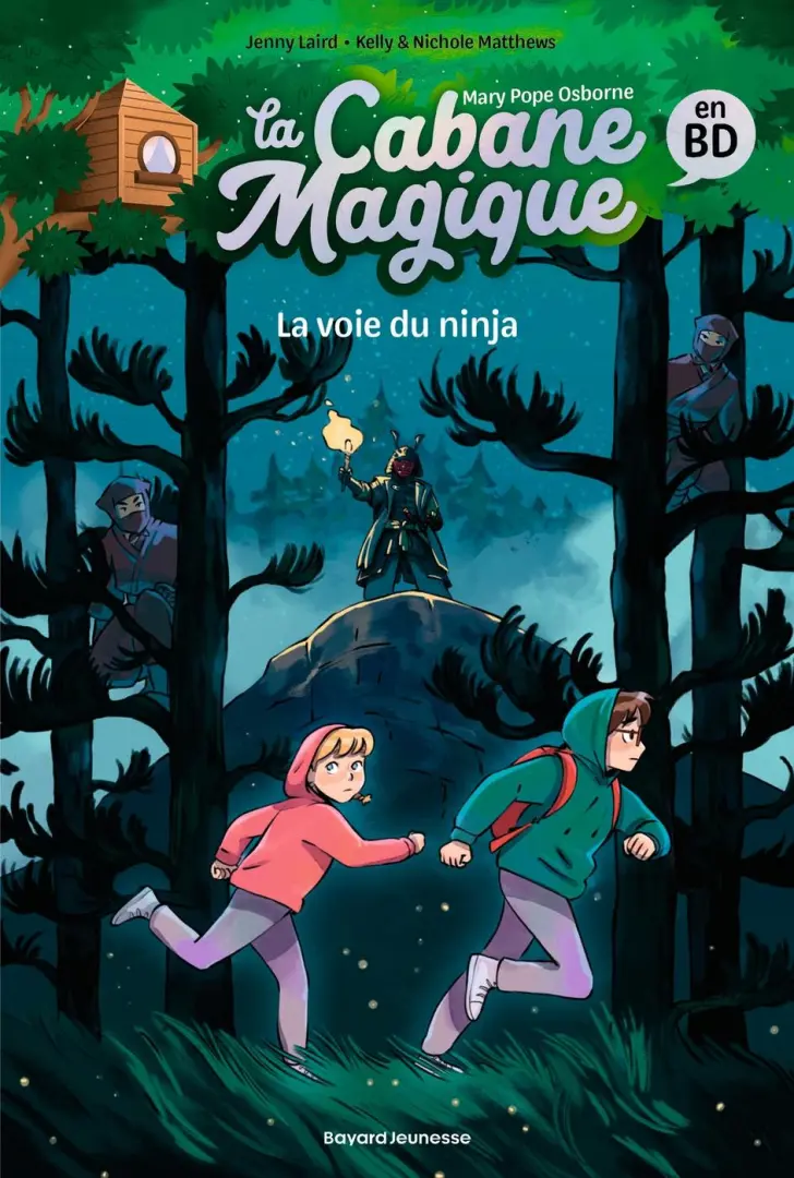 Couverture de l'album La cabane magique 5 La voie du ninja