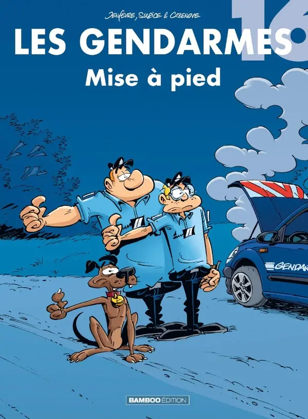 Couverture de l'album Les Gendarmes Tome 16 Mise à pied