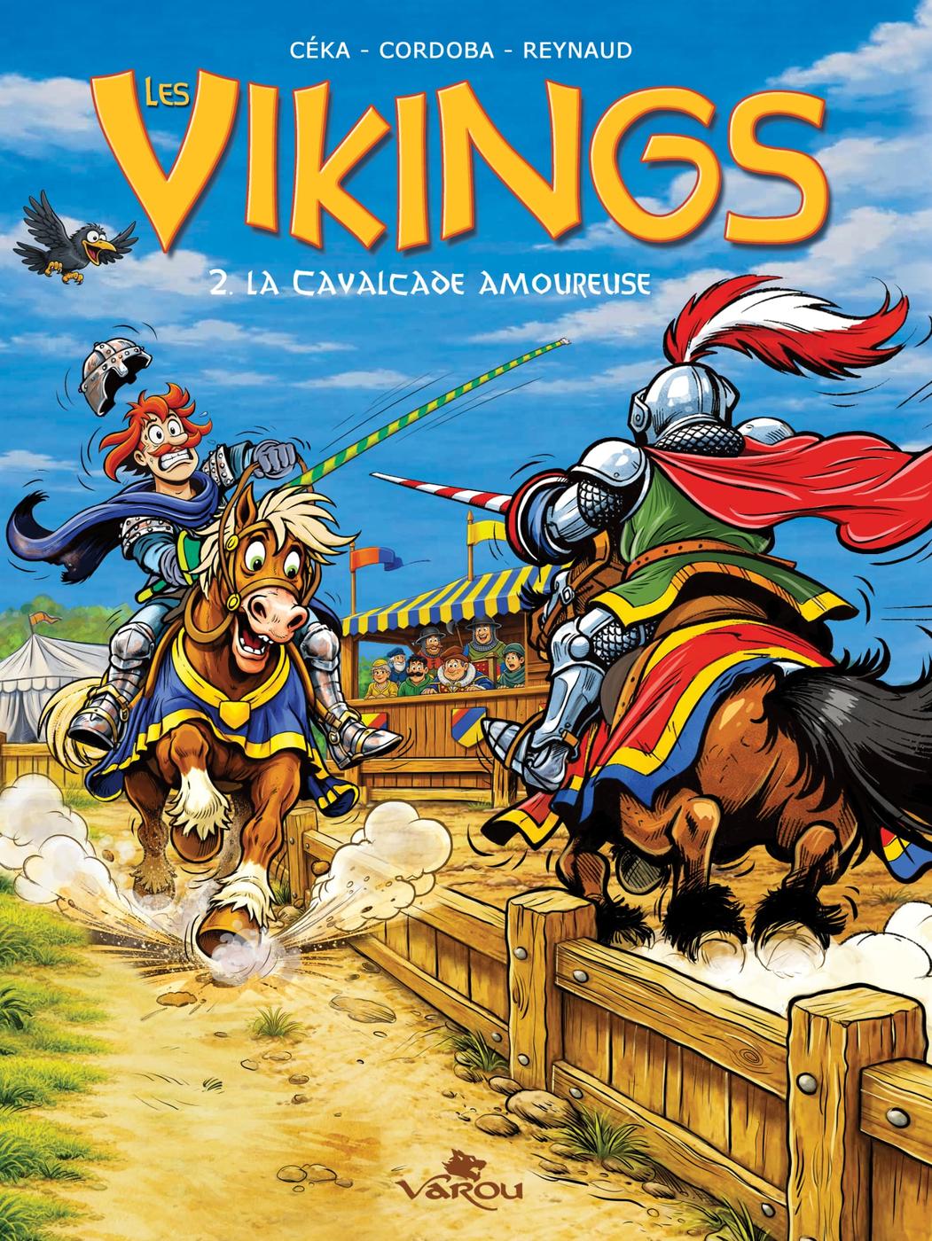 Couverture de l'album Les Vikings 2 La cavalcade amoureuse
