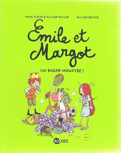 Couverture de l'album Émile et Margot Tome 3 Un bazar monstre !