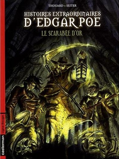 Couverture de l'album Histoires extraordinaires d'Edgar Poe Tome 1 Le scarabée d'or