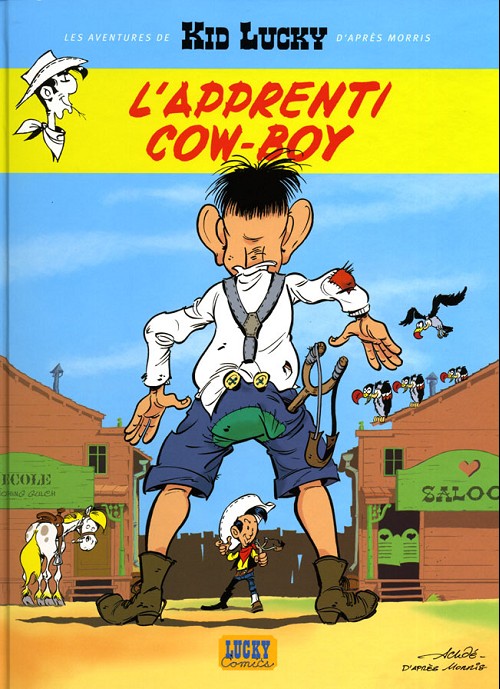 Couverture de l'album Kid Lucky Tome 1 L'apprenti cow-boy