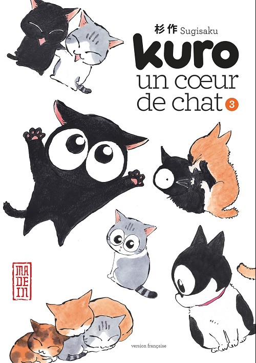 Couverture de l'album Kuro, un cœur de chat 3