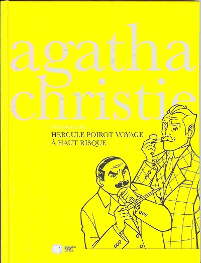 Couverture de l'album Agatha Christie Hercule Poirot voyage à haut risque