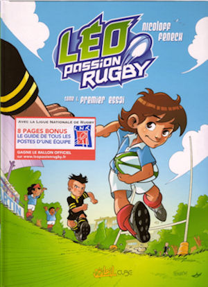 Couverture de l'album Léo Passion Rugby Tome 1 Premier essai