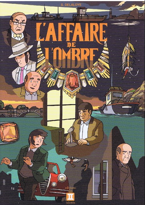 Couverture de l'album Louis et le commissaire Mesnardin Tome 1 L'affaire de l'ombre