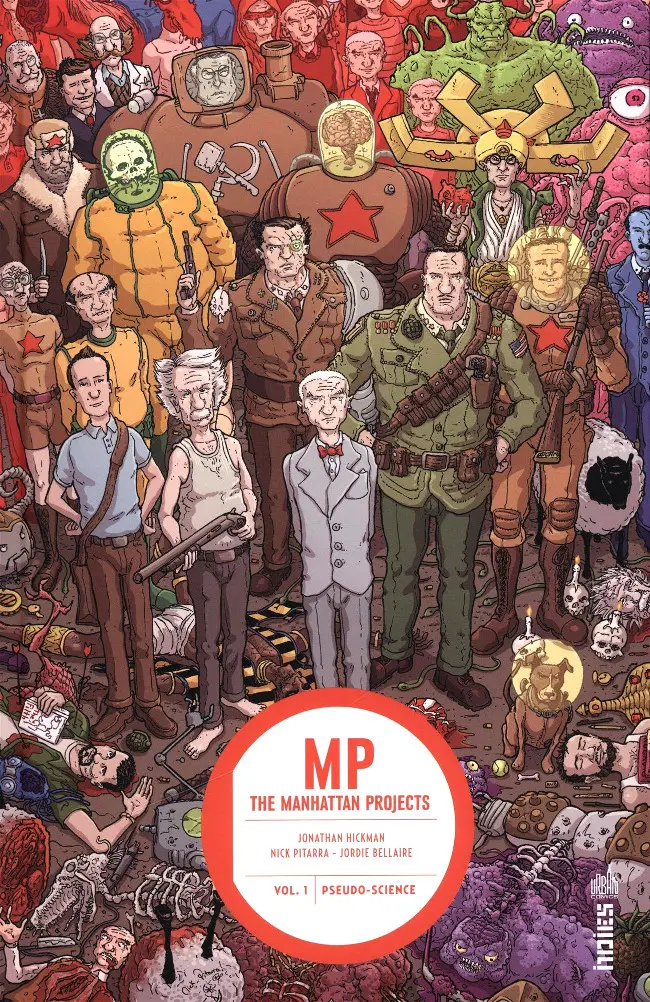 Couverture de l'album The Manhattan Projects Vol. 1 Pseudo-science