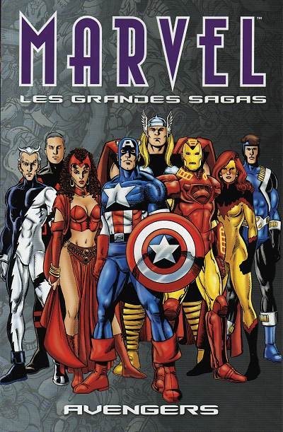 Couverture de l'album Marvel - Les grandes sagas Tome 9 Avengers