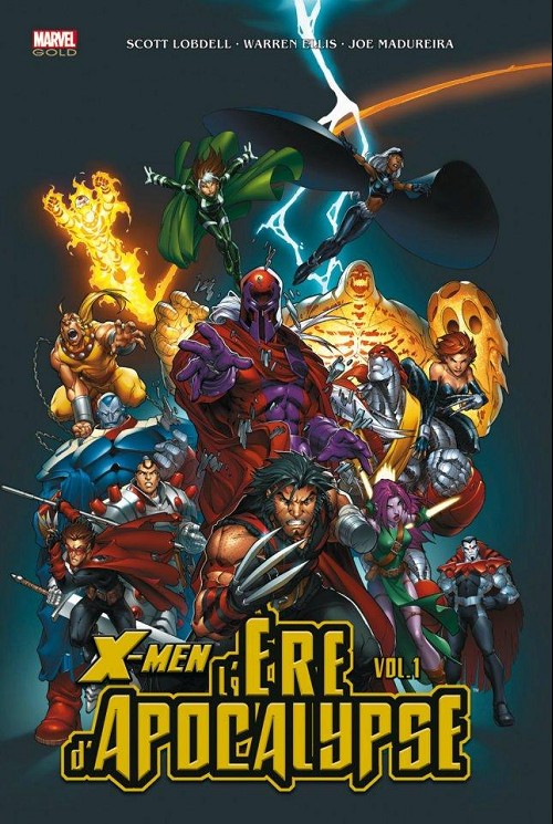 Couverture de l'album Marvel Gold Tome 2 X-Men : L'ère d'apocalypse - 1