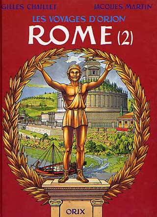 Couverture de l'album Les voyages d'Orion Tome 5 Rome (2)