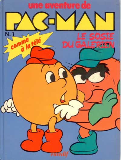 Couverture de l'album Une aventure de Pac-Man N° 1 Le sosie du galérien