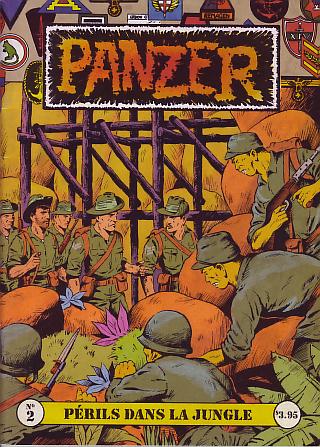 Couverture de l'album Panzer Tome 2 Périls dans la jungle