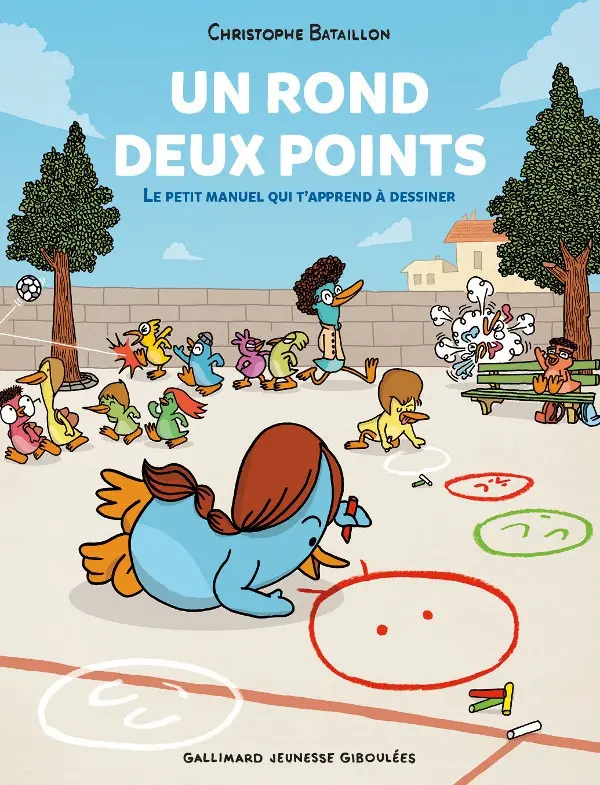 Couverture de l'album Le Petit manuel qui t'apprend à dessiner Tome 1 Un rond, deux points