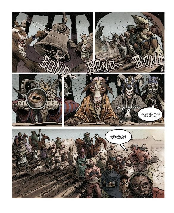 Planche de l'album Cartigan Tome 1 Livre Un