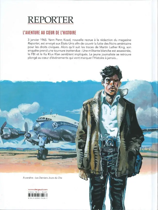 Verso de l'album Reporter Tome 2 Les Derniers Jours du Che