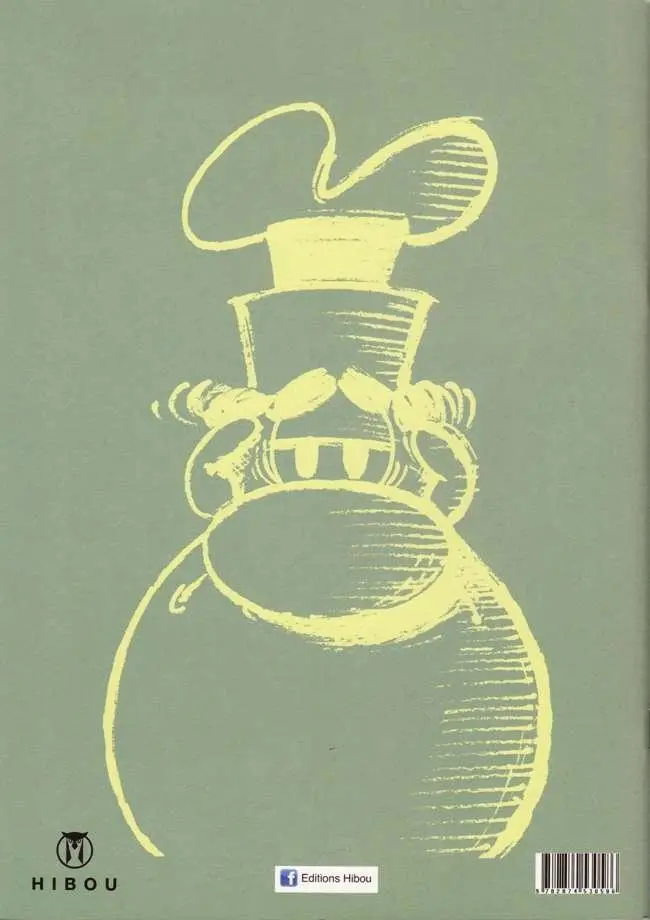 Verso de l'album Cabanon Tome 1