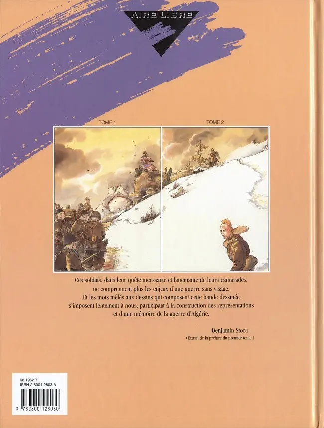 Verso de l'album Azrayen' Tome 2
