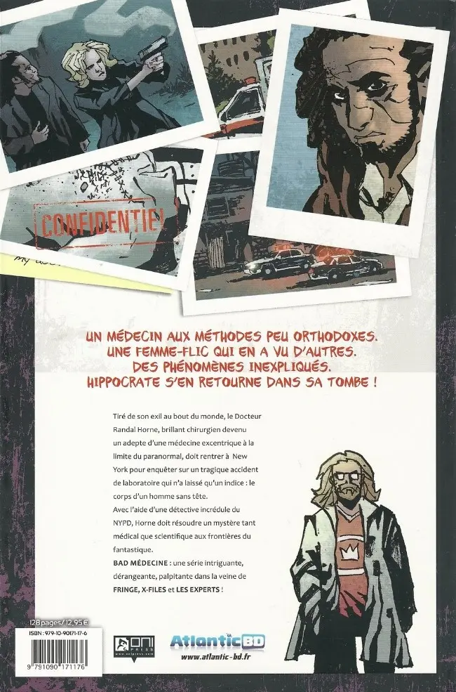Verso de l'album Bad Medecine Tome 1 Nouvelle lune