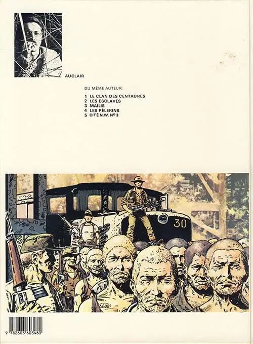Verso de l'album Simon du Fleuve Tome 2 Les esclaves