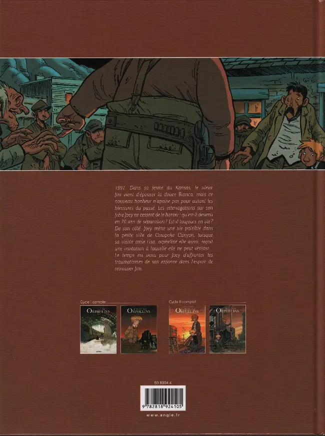 Verso de l'album Le Train des Orphelins Tome 3 Lisa