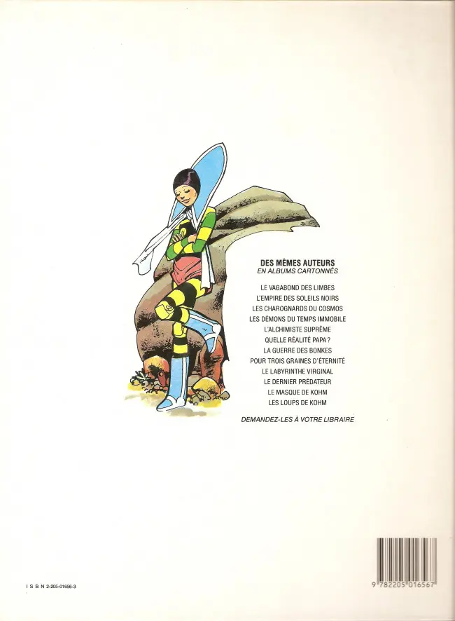 Verso de l'album Le Vagabond des Limbes Tome 6 Quelle réalité, Papa ?