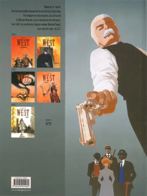 Verso de l'album W.E.S.T Tome 2 Century Club