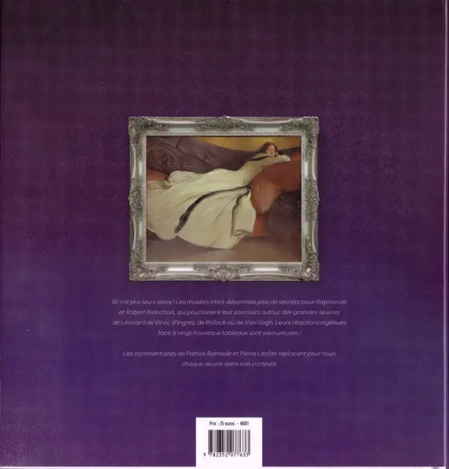 Verso de l'album Un jour au musée avec les Bidochon 4 Un 4e jour au musée avec les Bidochon