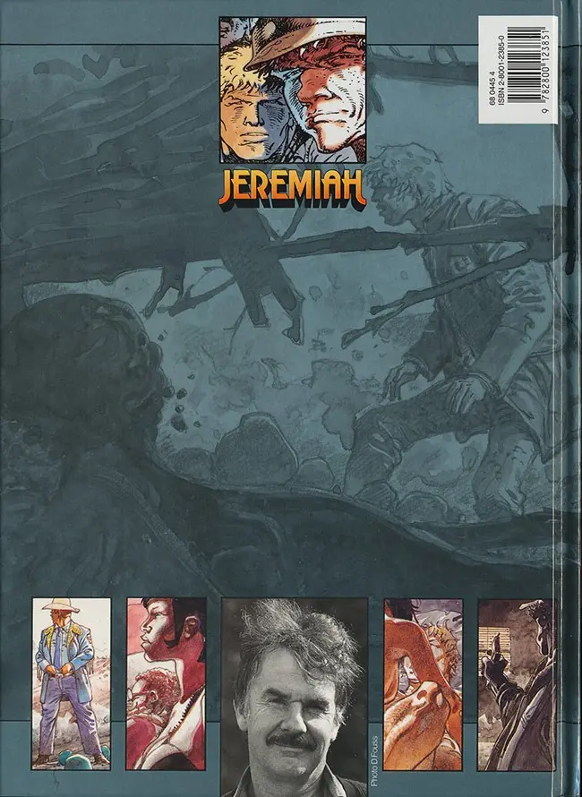 Verso de l'album Jeremiah Tome 19 Zone frontière