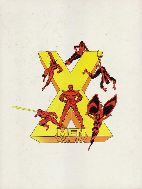 Verso de l'album Super X-Men N° 3