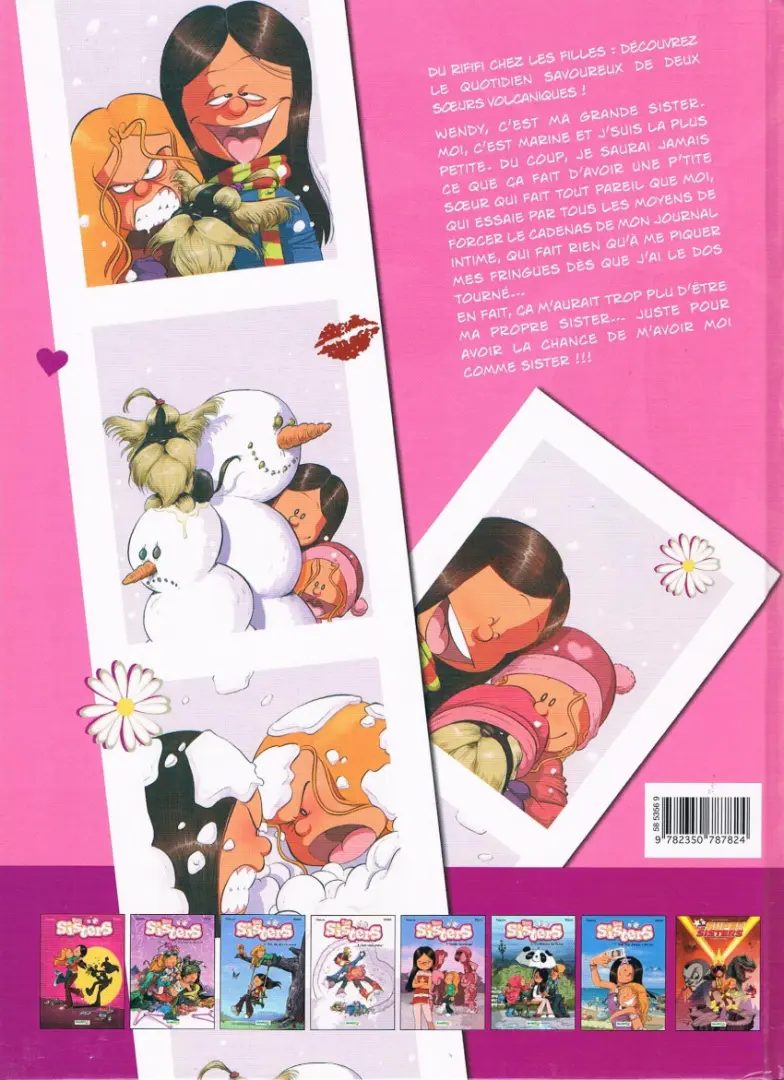 Verso de l'album Les Sisters Tome 4 C'est nikol crème !