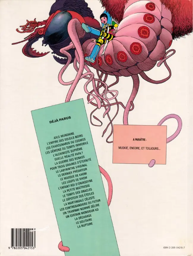 Verso de l'album Le Vagabond des Limbes Tome 20 Un certain monsieur KO