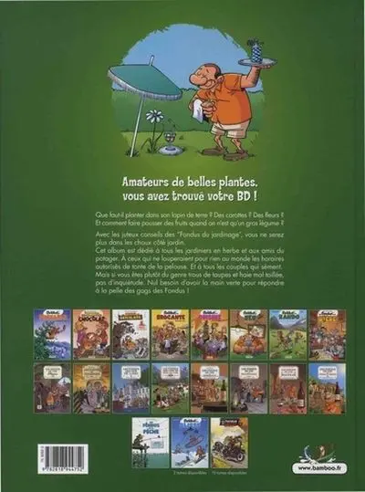 Verso de l'album Les Fondus Tome 6 Les fondus du jardinage