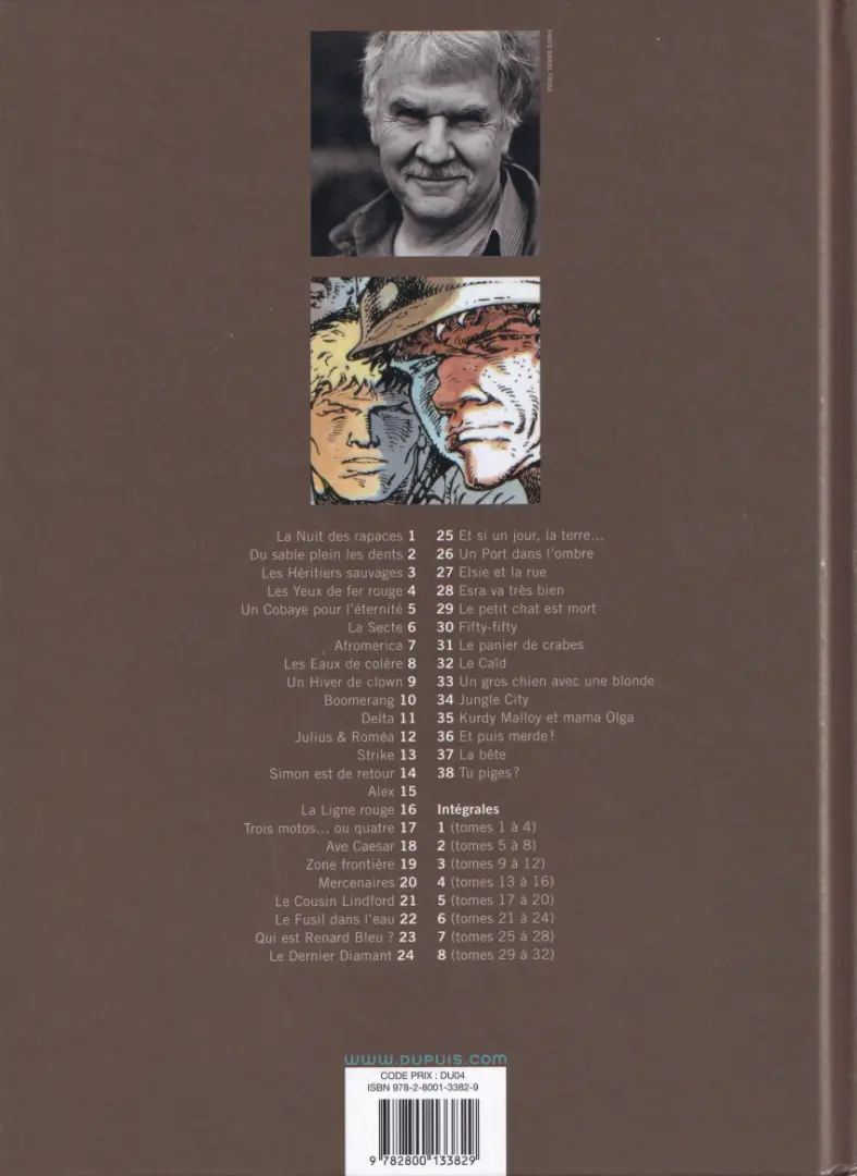 Verso de l'album Jeremiah Tome 24 Le dernier diamant