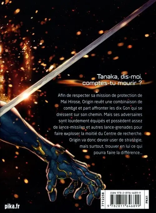 Verso de l'album Origin 5