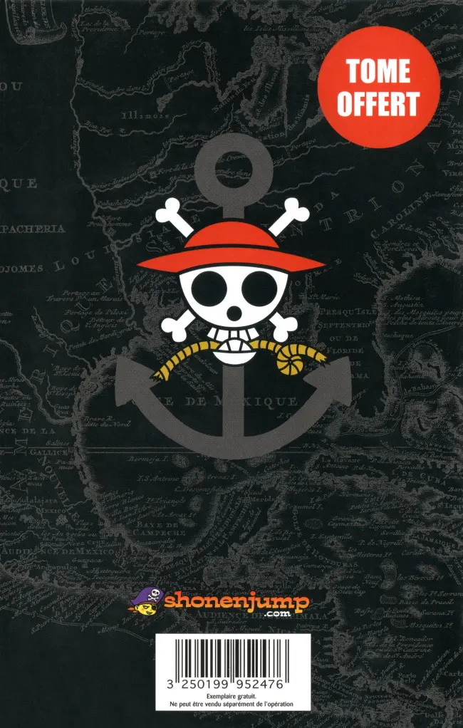 Verso de l'album One Piece Tome 45 Je comprends ce que vous ressentez