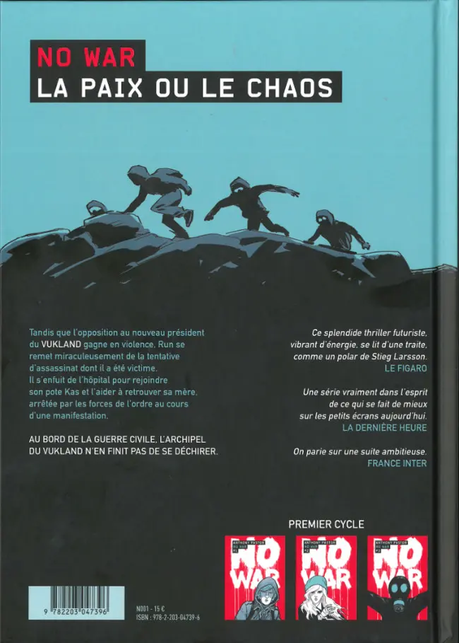 Verso de l'album No War #2