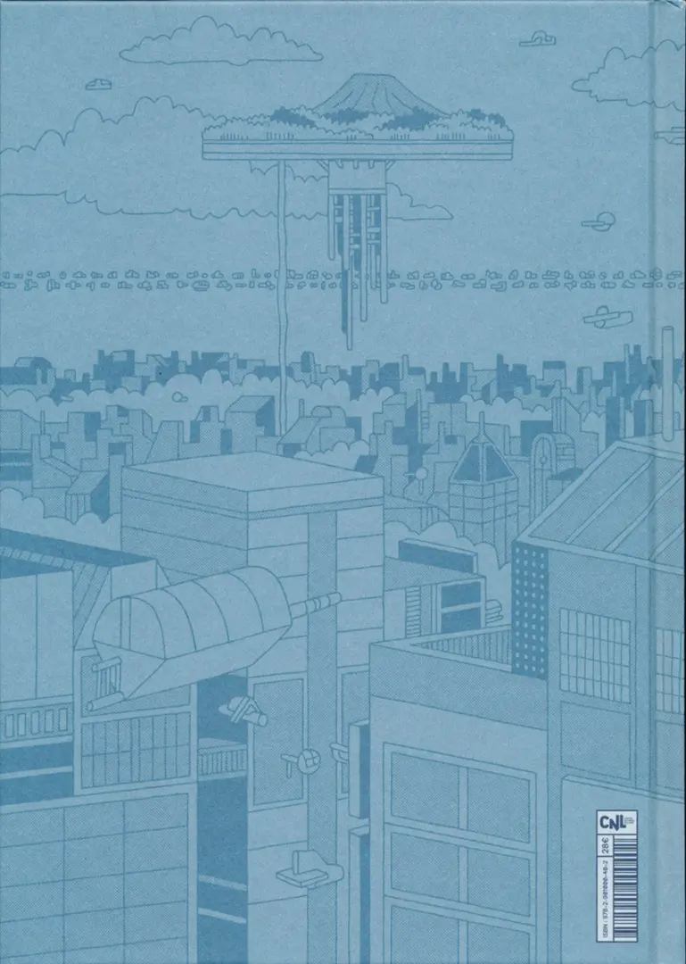 Verso de l'album Le long des ruines