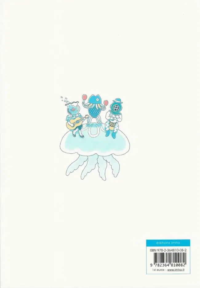 Verso de l'album Souvenirs de la mer assoupie