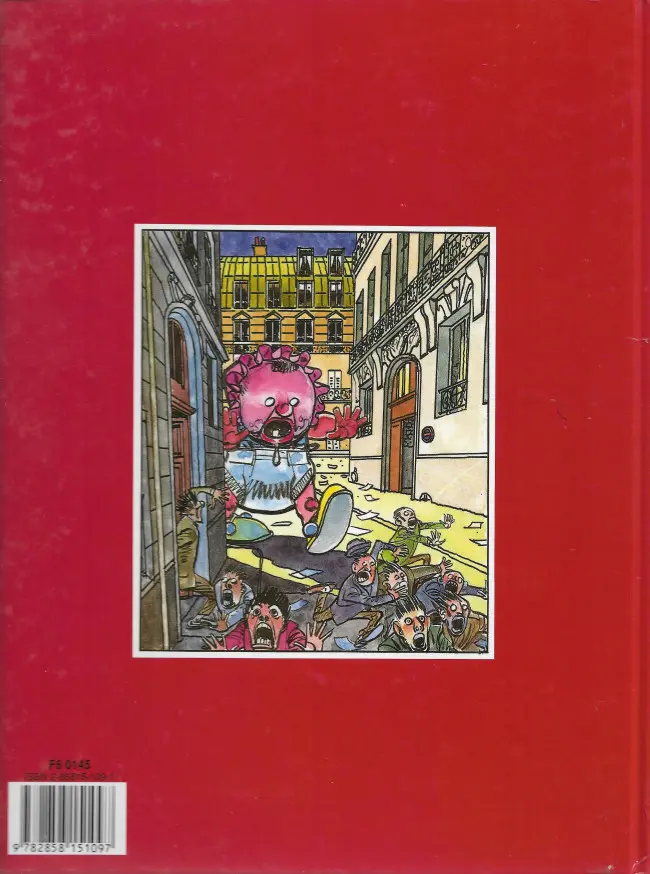Verso de l'album L'Encyclopédie des bébés Tome 1