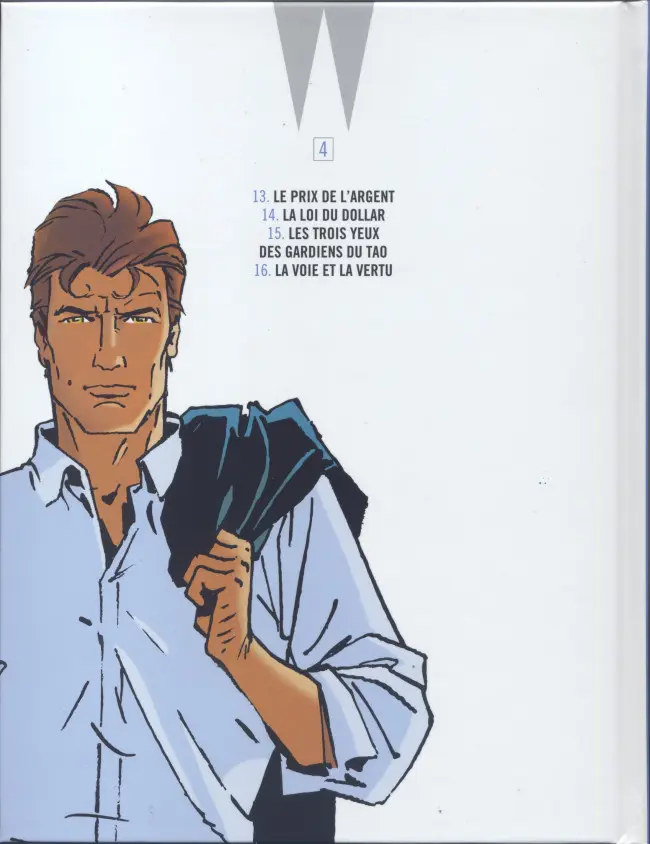 Verso de l'album Largo Winch Tome 4