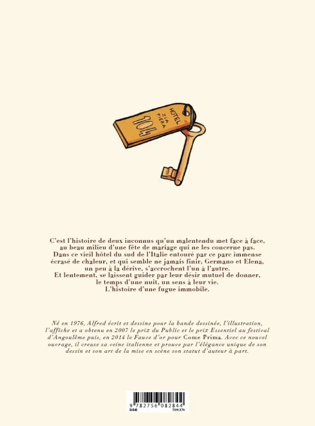 Verso de l'album Senso