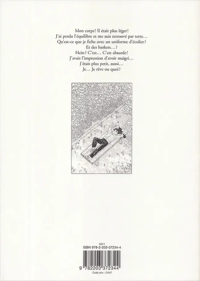 Verso de l'album Quartier lointain Tome 1