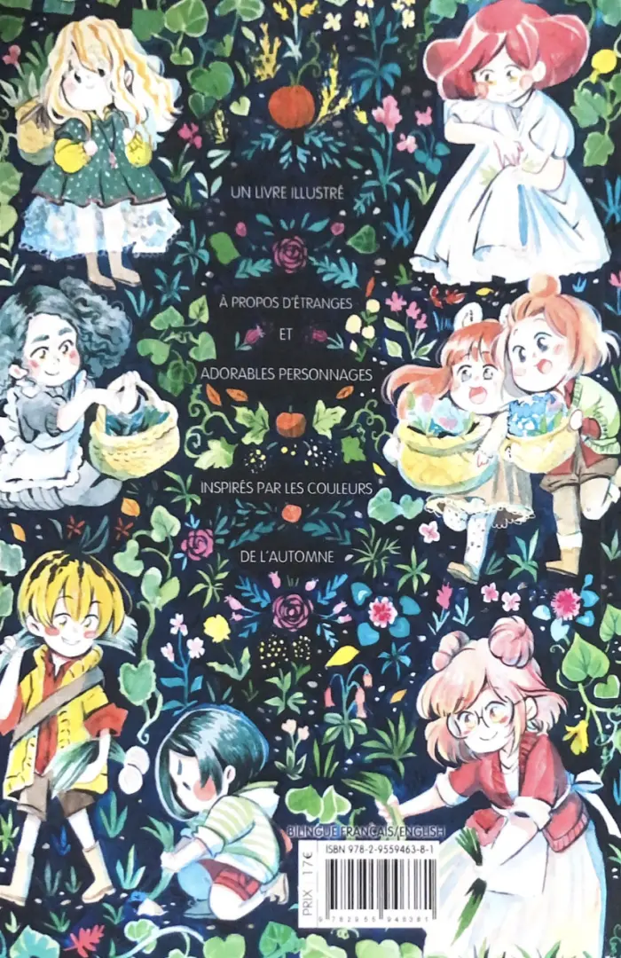Verso de l'album Le jardin de Citrouilles