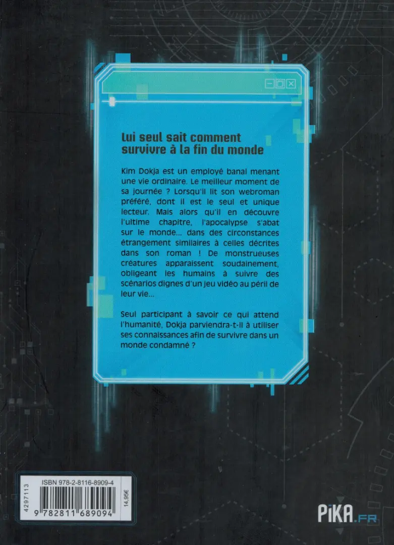 Verso de l'album Omniscient Reader's Viewpoint 01