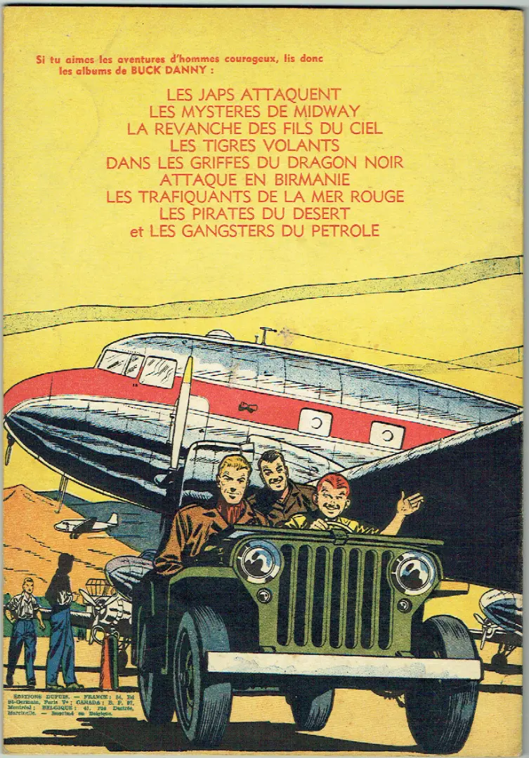Verso de l'album Valhardi Tome 3 Le château maudit